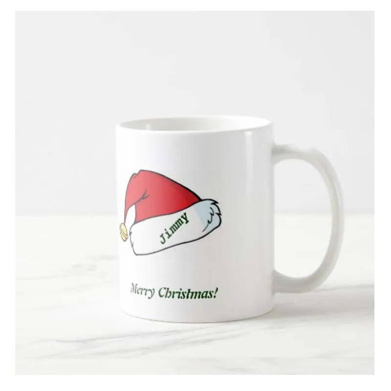 Рождественские персонажи кружки индивидуальные имена чайные чашки домашние