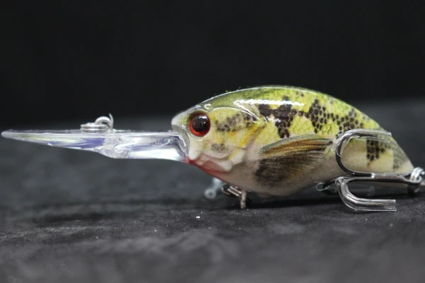 HC733X401 wLure 11g 8.5cm Deep Water Real Skin Painting Tight Floating Crankbait Cutting Blade Treble Hooks Fishing Lures HC733 - Цвет: HC733X401