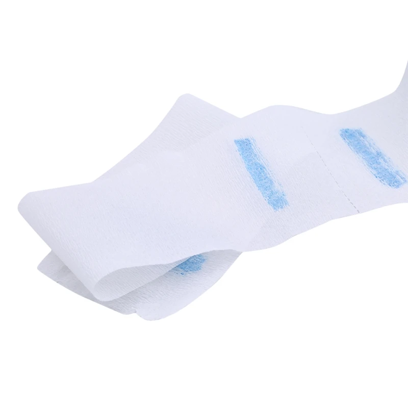 

Barber Salon 5 Roll Disposable Barber Neck Strip Hairdressing Tools Absorb Perspiration Paper Hairdressing Bib For Barber