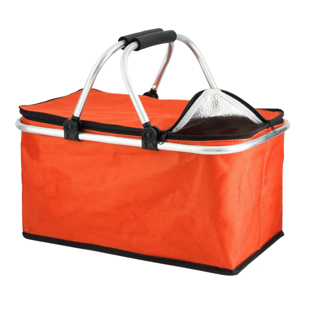 

Waterproof Cooler Bag Insulated Leakproof Soft Cooler Portable Double Decker