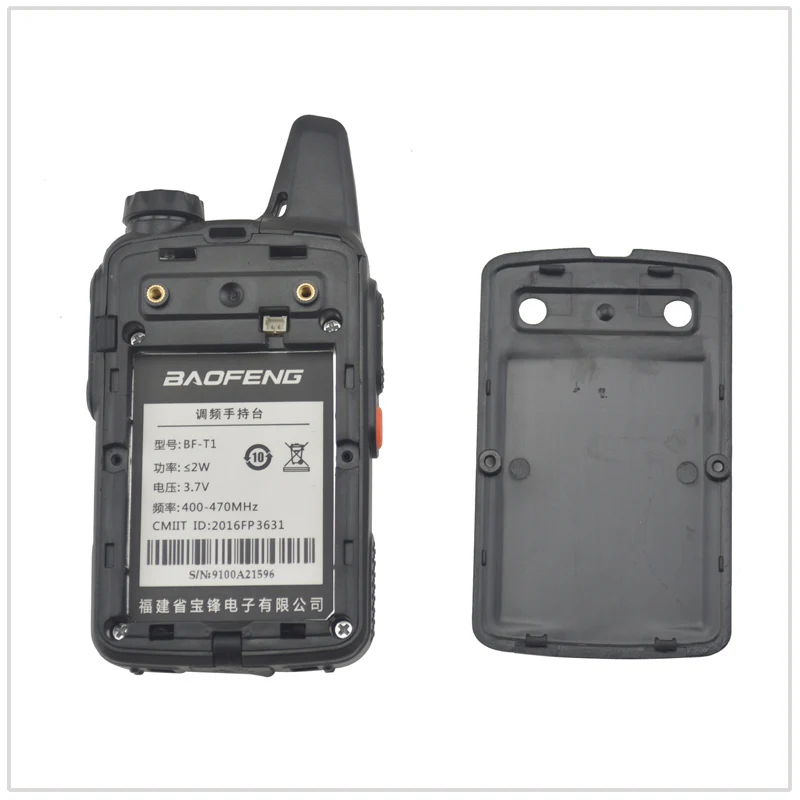 Baofeng bf-t1 UHF рация 400-470 МГц 20CH 1 Вт мини карманное радио baofeng t1 Ham fm-радио с наушником, Кабель для программирования