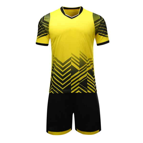 809 yellow set Мужские и женские футбольные майки набор Survete Мужские t футбольные наборы Униформа спортивная одежда рубашка для футбола тренировочный костюм шорты с принтом на заказ - Цвет: 809 yellow set
