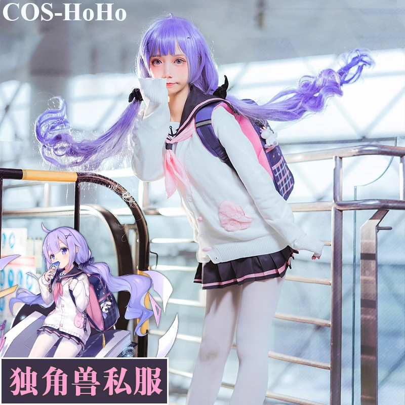 

COS-HoHo Anime Azur Lane HMS Unicorn Dating Royal Navy Sailor Suit Lovely Uniform Cosplay Costume Daily Clothing For Women