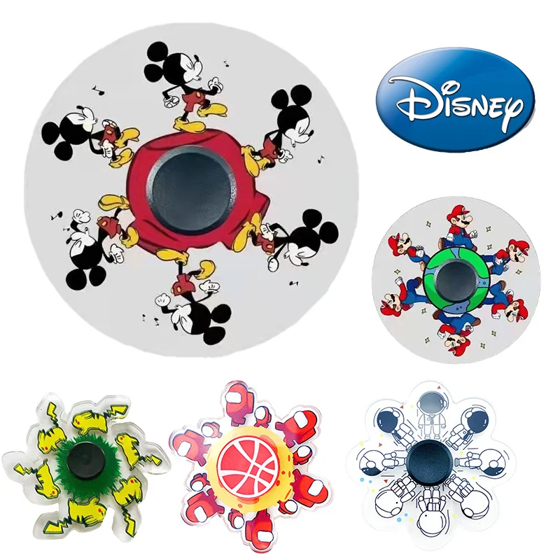 Спиннер Антистресс с мультяшными героями Дисней Микки|Мужские бейсболки| |