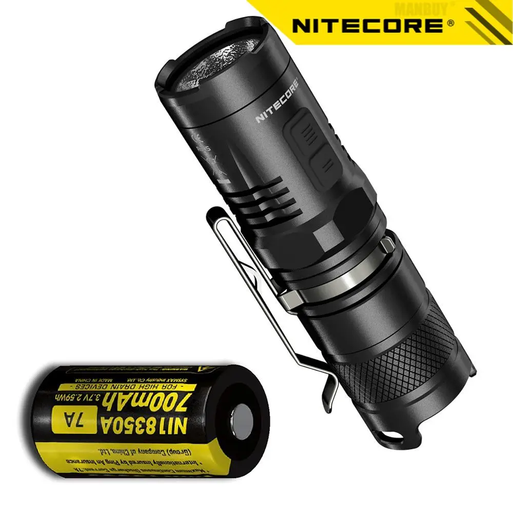2022 NITECORE MT10C 920 Lumen CREE XM-L2 U2 LED Portable Tactical Flashlight IMR18350 Rechargeable Battery Outdoor Camping Torch