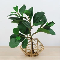 simulated green plants small watercress leaves artificial beanstalk leaf living room table setting home decoration