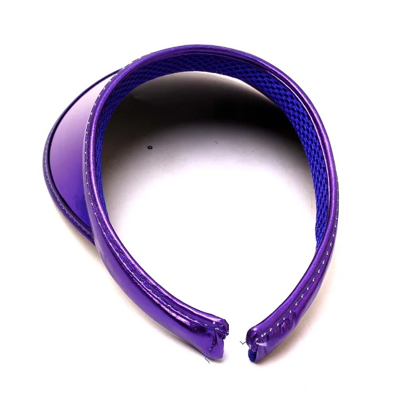 Шляпа от солнца прозрачная для мужчин и женщин пластиковый козырек из ПВХ