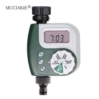 1pc garden watering timer irrigation controller programmable automatic electronic lcd display home garden ball valve water timer