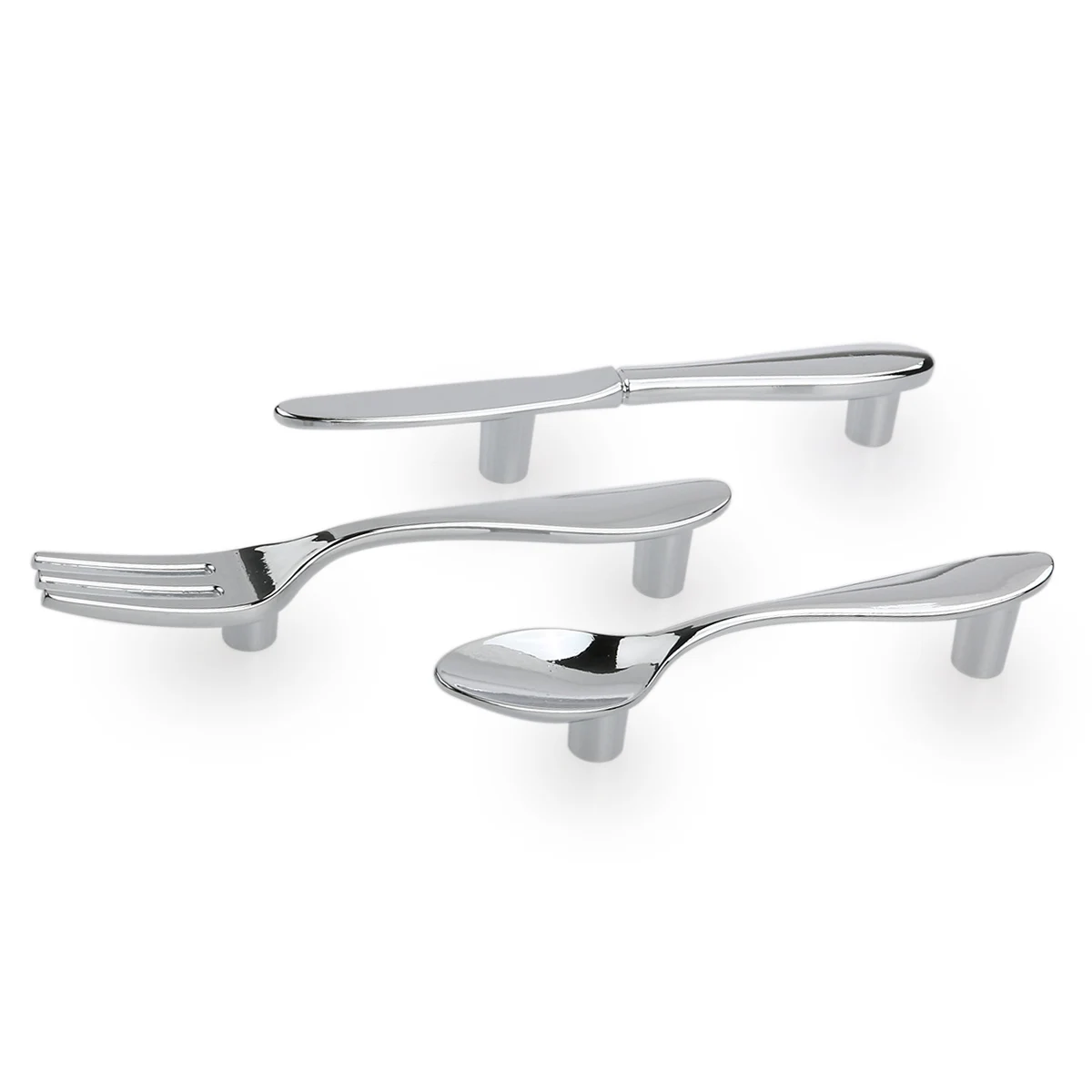 3 шт. ножевая ложка в форме вилки ручки и для кухонного шкафа шкаф дверной ящик