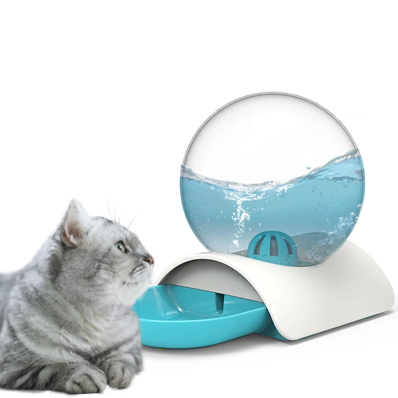 

Bubble Automatic Cat Water Fountain For Pets Water Dispenser Large Drinking No Electricity not wet mouth pet supplies