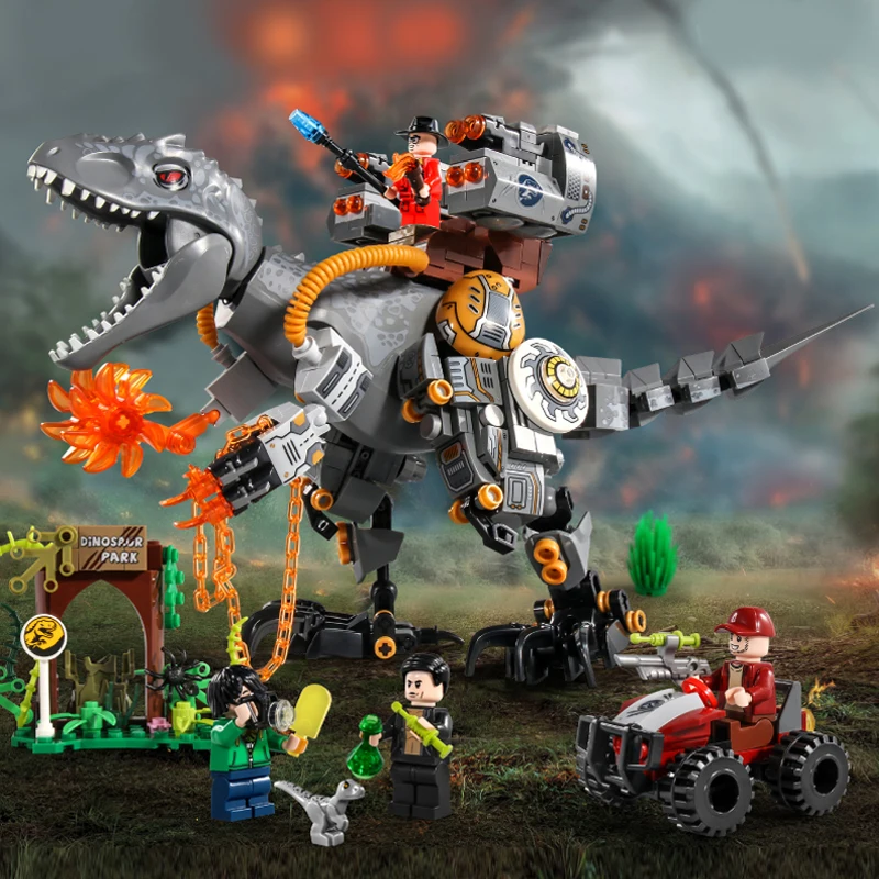 Перезагрузка Тираннозавр Рекс в период Юрского периода модель динозавра парк