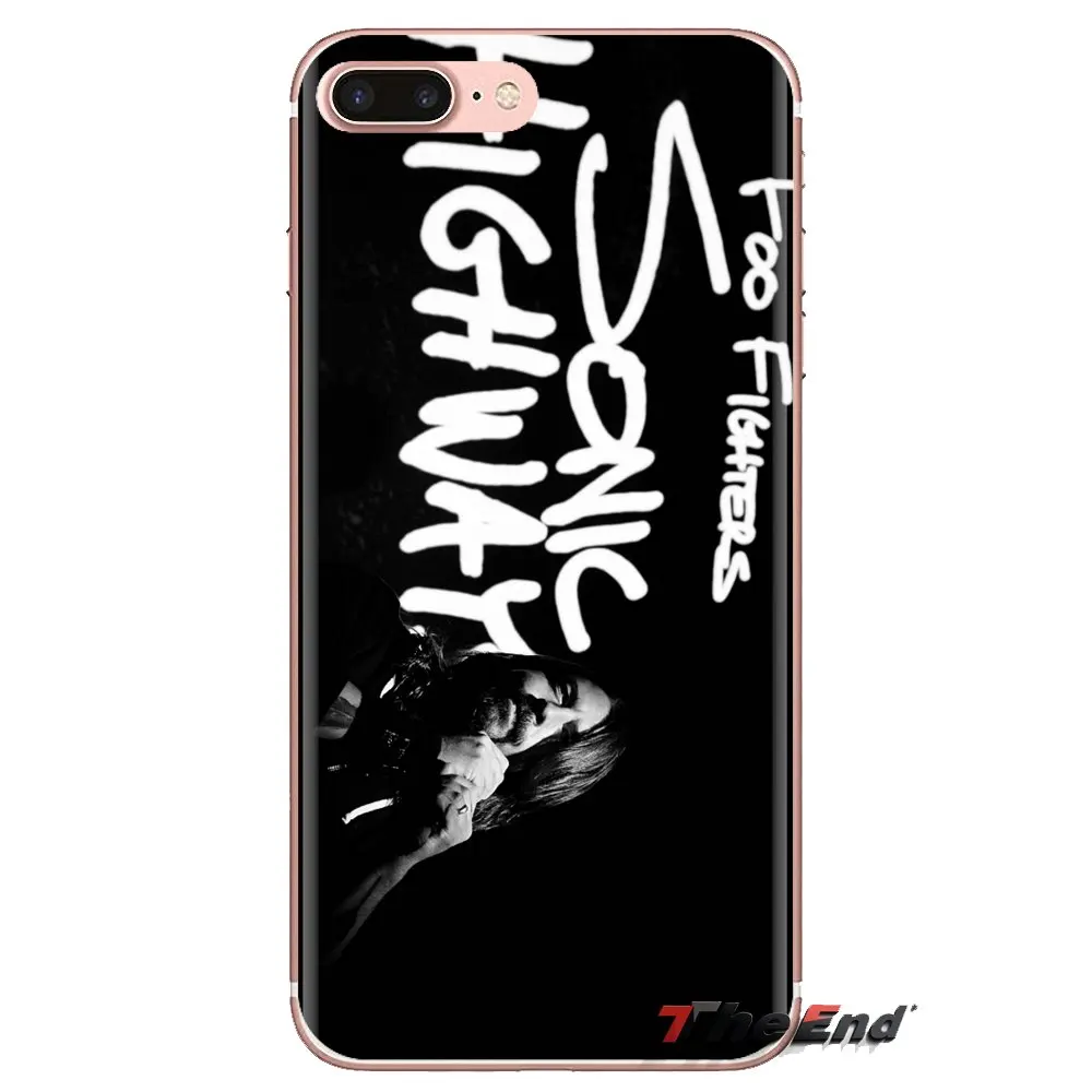 For Samsung Galaxy S2 S3 S4 S5 MINI S6 S7 edge S8 S9 Plus Note 2 3 4 5 8 Coque Fundas Foo Fighters Sonic Highways Music TPU Case |