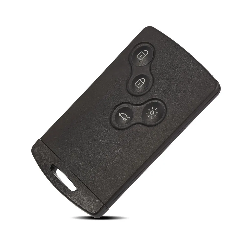 WhatsKey 4 кнопки без ключа дистанционного смарт-карты оболочки для Renault Laguna Koleos Megane