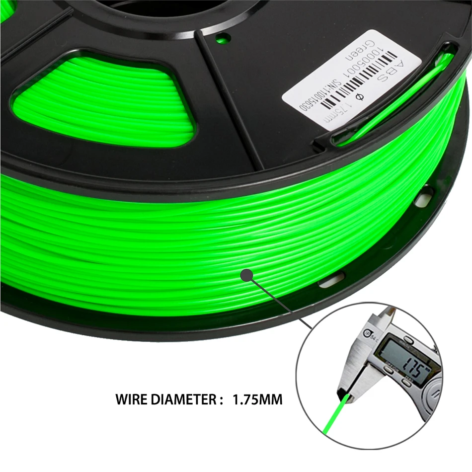 1 75 мм Exturded 3D Принтер ABS нить кг/2.2lbs с катушкой допуск +/ 0 02 дети Dooling Ручка нити DIY