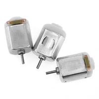 3pcsset 130 small dc motor with 2mm shaft diameter and 1 to 6 volts for model toys