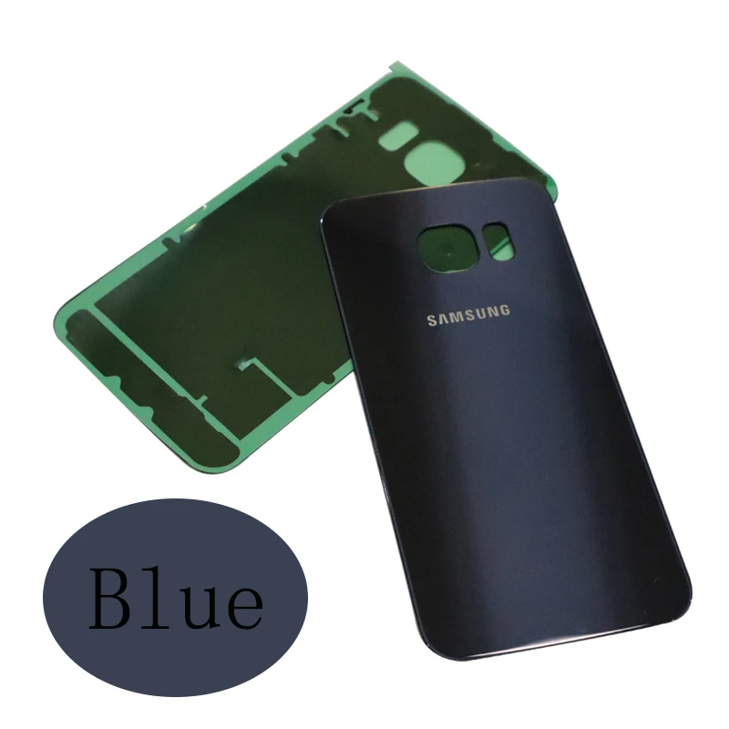 Samsung Galaxy S6 задняя 3D стеклянная крышка батареи Корпус чехол Замена G920 G920F + клейкая