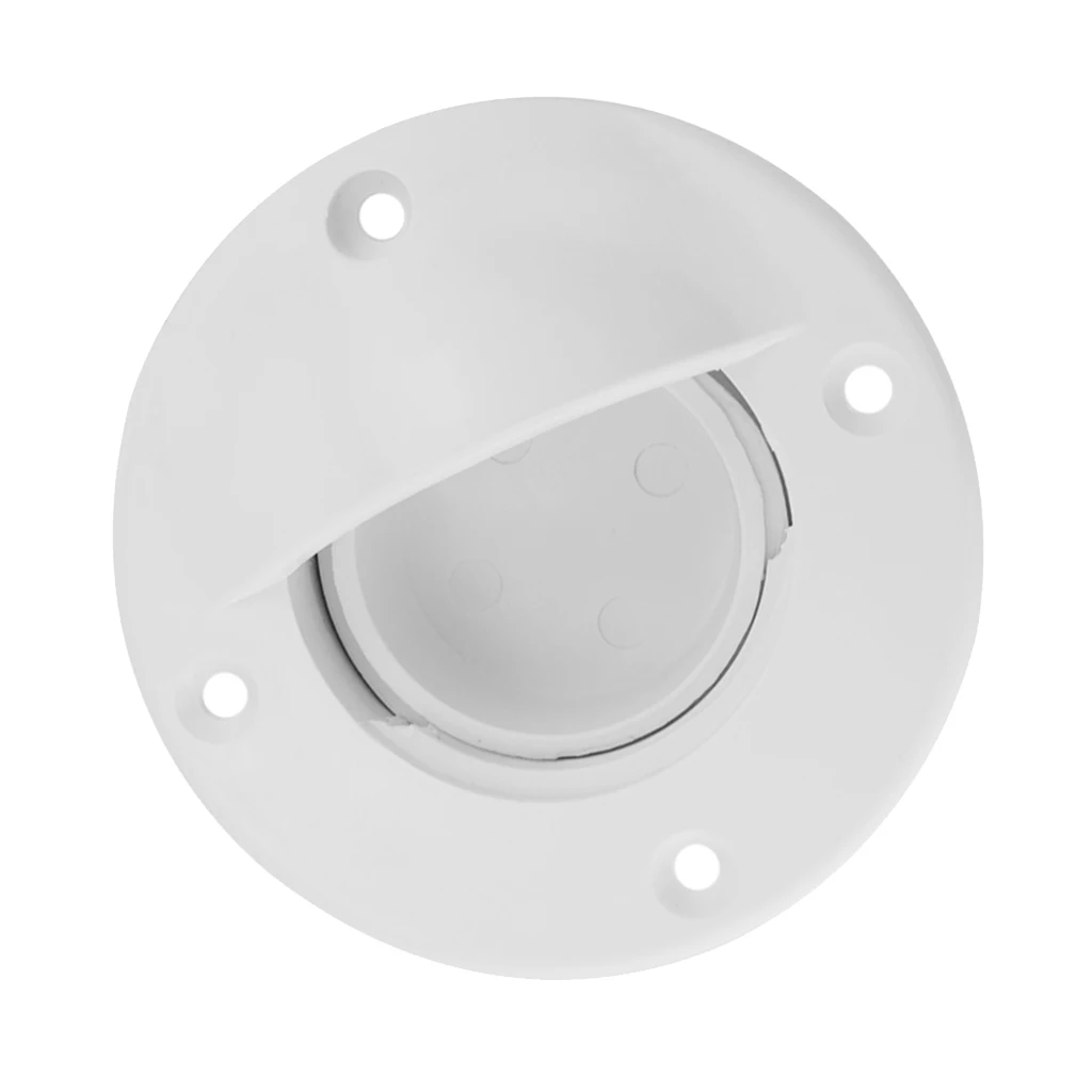 

4x Marine Boat Cockpit Deck Drain Scupper with Gasket Seal Dia. 50mm, Nylon