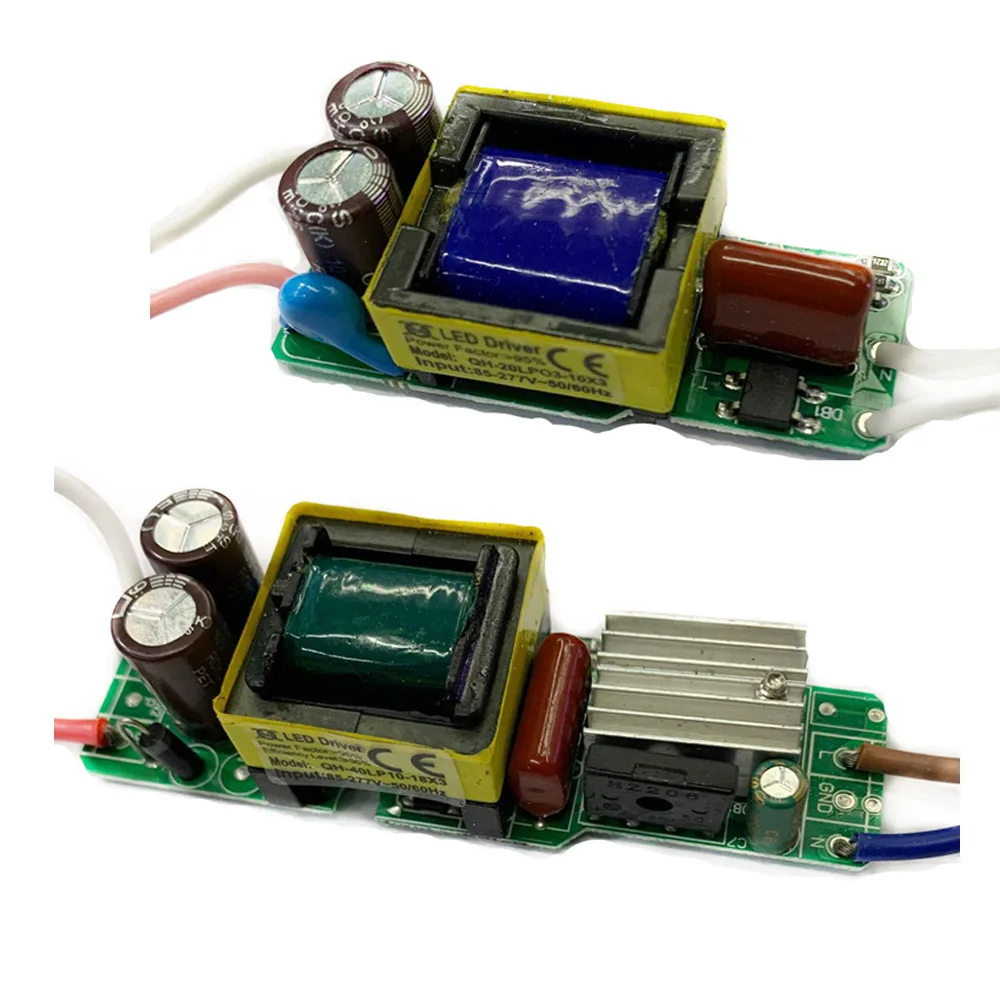 AC85 277V светодиодный драйвер 1 2x3w 2 4x3w 6 10x3w 10 18x3w 18 30x3w 600mA 650mA постоянного тока