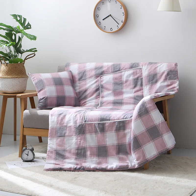 Наволочка из чистого хлопка для многофункциональный одеяло Dual Применение