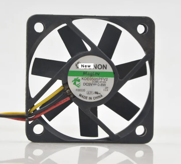 

for SUNON KDE0505PFV2 Server Cooling Fan DC 5V 0.8W 50x50x10mm 2-wire