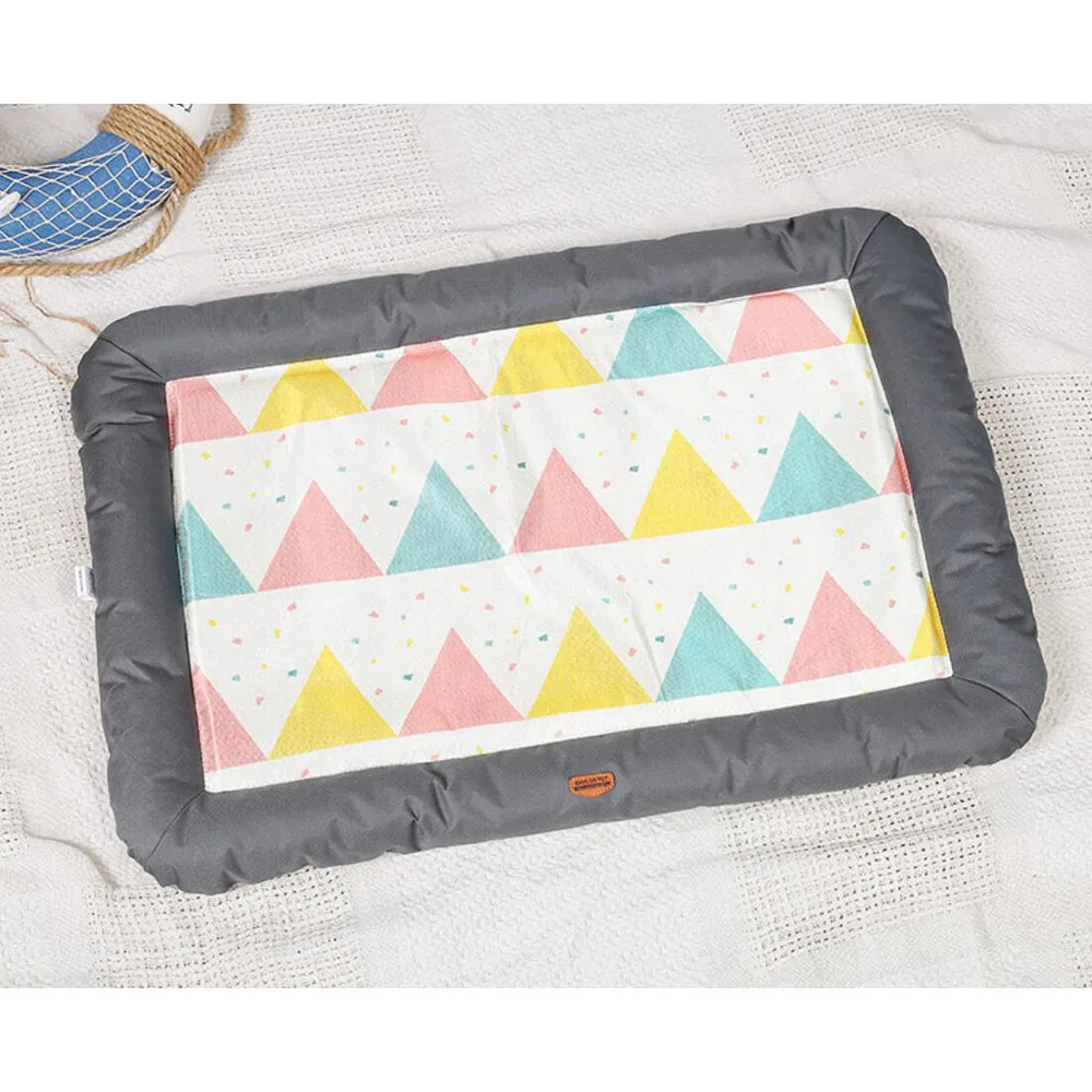 Кровать для собак летняя кровать домашних животных моющаяся мягкая бархатная