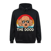 the dood retro goldendoodle dog lover owner men women hoodie sweatshirts newest women hoodies family long sleeve sportswears