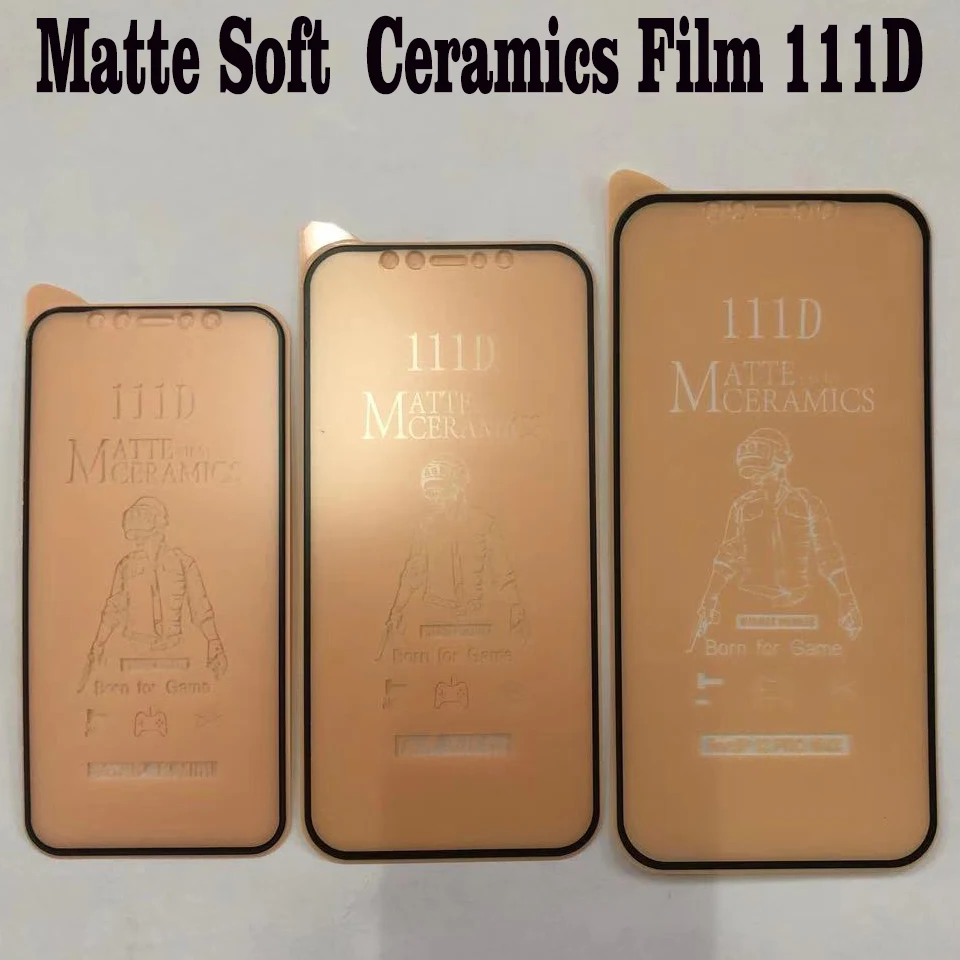 100Pcs 100D HD Soft Ceramic Film Matte Screen Protector For Xiaomi Redmi Note 11 Pro 5G For XIAO Mi 11T 11 Lite Protective Glass