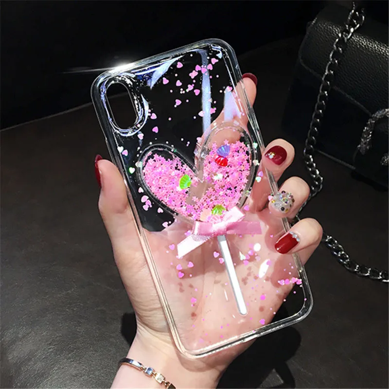 Корейский чехол для телефона с изображением леденца samsung A10 A20 A30 A40 A50 A60 A70 M10 M20