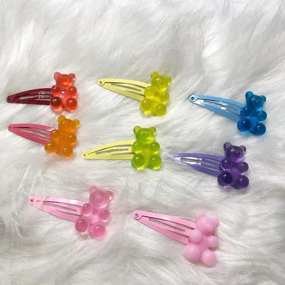 Ручной работы милый мультфильм заколки с медведем подвеска &quotКонфета&quot для