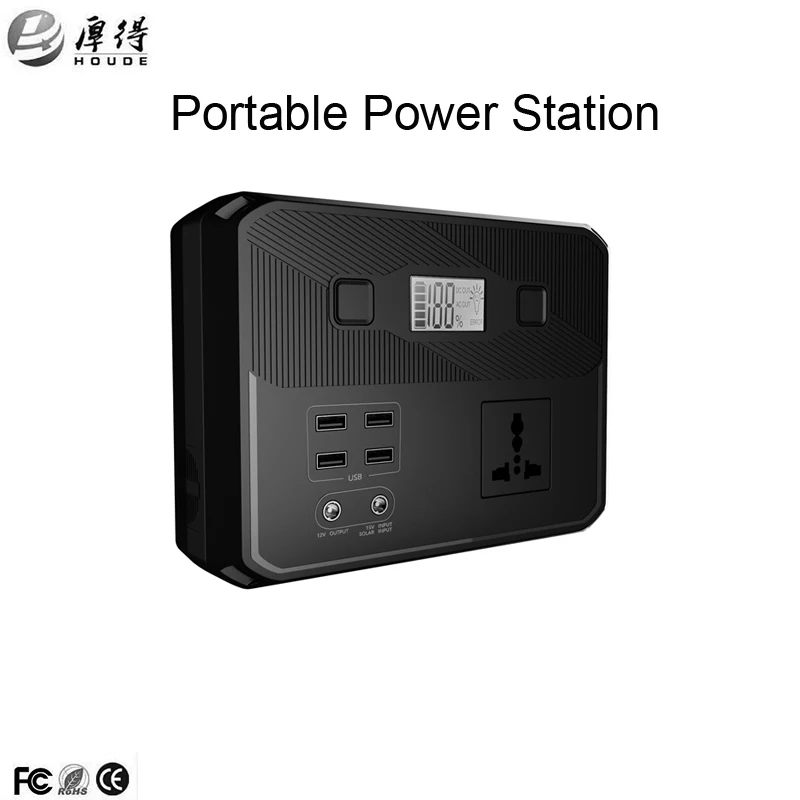 Best Quality 140W 140watt Solar Charge Outdoor Portable Power bank Station with DC 9V 12V 110V 220V AC USB Output | Автомобили и