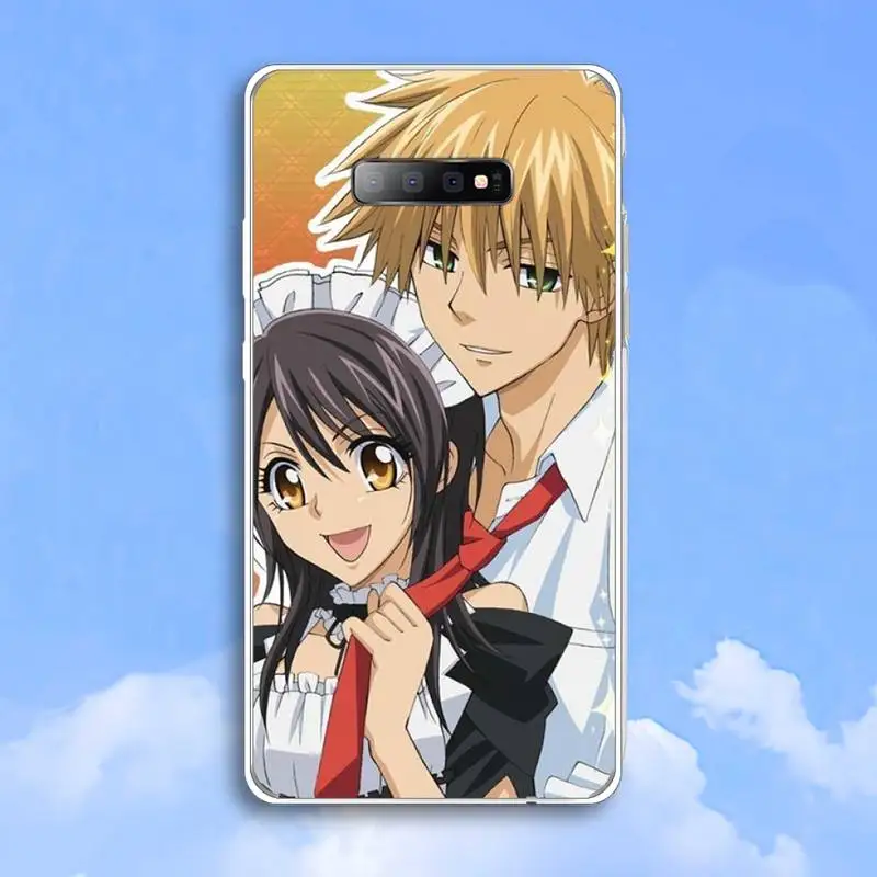 

Japan anime Maid Sama Phone Case Transparent For Samsung Galaxy A 71 21s S note 8 9 10 plus 20 ultra