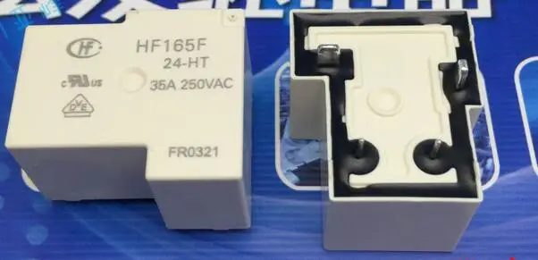 

NEW relay HF165F 24-HT HF165F-24-HT 24VDC DC24V DIP4 5PCS/LOT