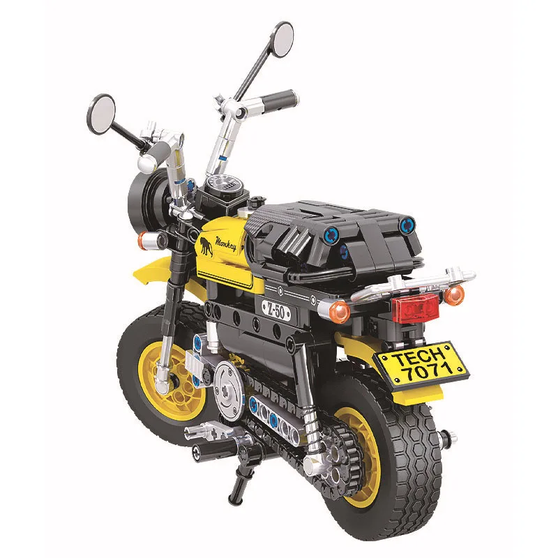 7071 402pcs Technic мини мотоцикл строительный блок diy кирпичная модель кирпича