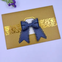 large bow metal cutting dies scrapbooking embossing folders for diy album card making craft stencil greeting photo paper