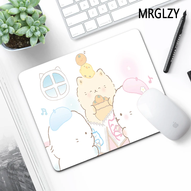 

MRGLZY милый маленький коврик для мыши для девочек, подстилка для геймеров разных размеров, игровые аксессуары, ковер, ноутбуки, офисный коврик...