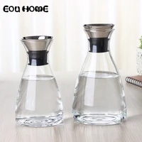1l1 5l large capacity glass teapot high borosilicate heat resistant glass kettle summer juice milk drink coffee water bottles