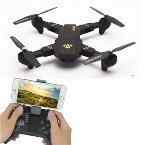 Visuo Xs809hw (xs809h w hd g) UAV WiFi FPV Складная с 2 мегапиксельной камерой g сенсор RC Quadadapter RTF 4