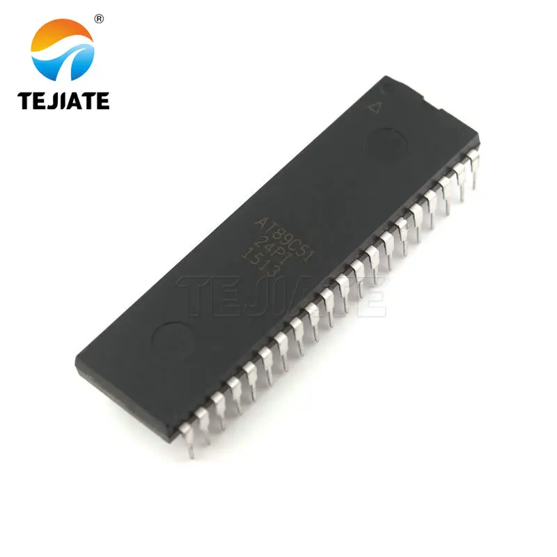 1PCS AT89C51 AT89C51-24PI DIP-40 | Электронные компоненты и принадлежности
