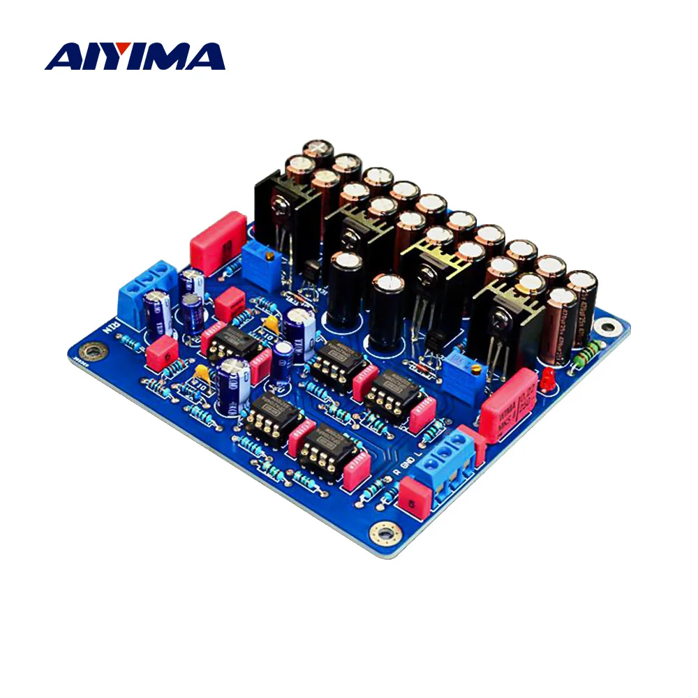 AIYIMA усилитель предусилитель плата Op Amp 2604 класс A Блок питания Hi Fi для домашнего