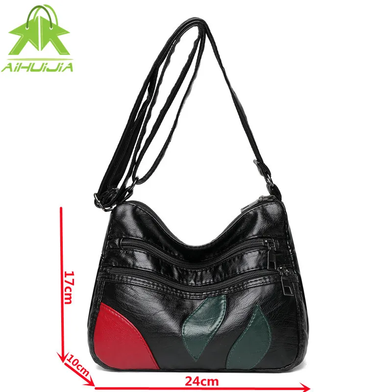 

High Quality Soft Pu Leather Luxury Purses And Handbags Women Bags Designer Women Shoulder Messenger Bag 2021 New Sac A Main