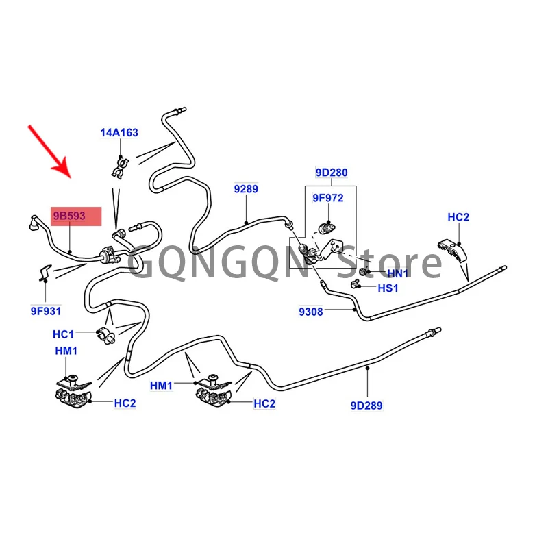 

CAR canister solenoid valve 2010-2021lan dro ve rra nge rov erd isc ove ry 4ra nge rov ers por tra nge rov erv el ar valve assem