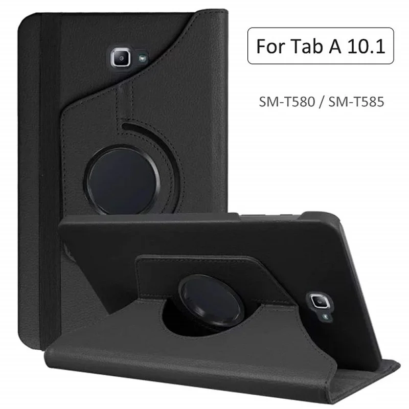 Чехол для Samsung Galaxy Tab A 6 10,1 новая подставка для планшета из искусственной кожи с магнитом смарт-Крышка для автоматического сна/пробуждения SM T580 T585 T580N T585N