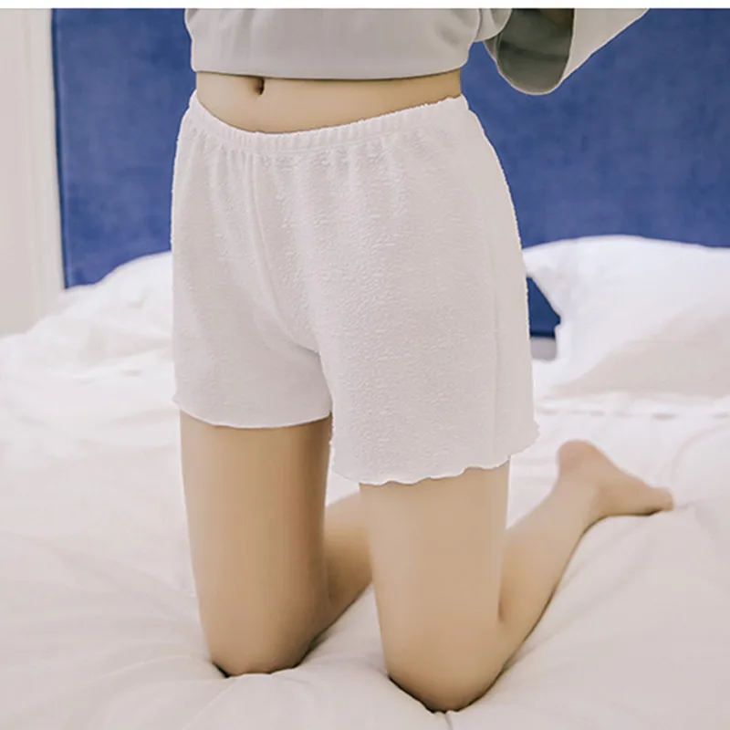 

2022 Women's Safety Short Pants Femme Summer Cool Shorts Women Underpants Woman Loose Knickers Female Thin Panties AB024