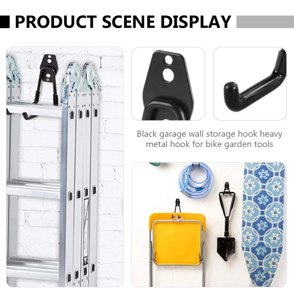 2 шт. настенные крючки для гаража|Крючки и направляющие| |