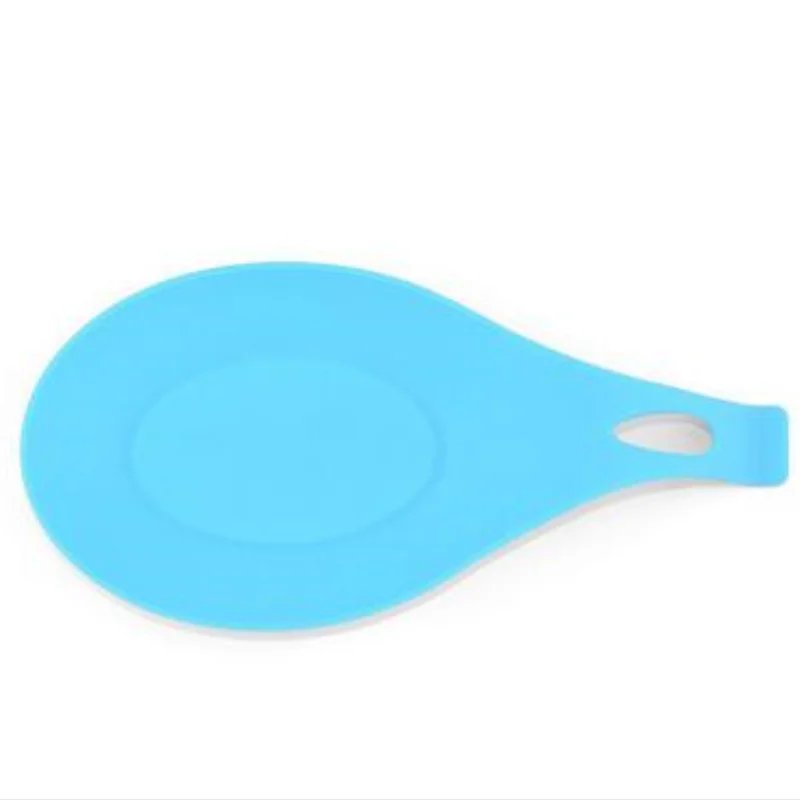 

1 Pcs Food Grade Silicone Heat Resistant Spoon Rest Utensil Spatula Holder Kitchen Storage Rack Tool Aid Home Organizer