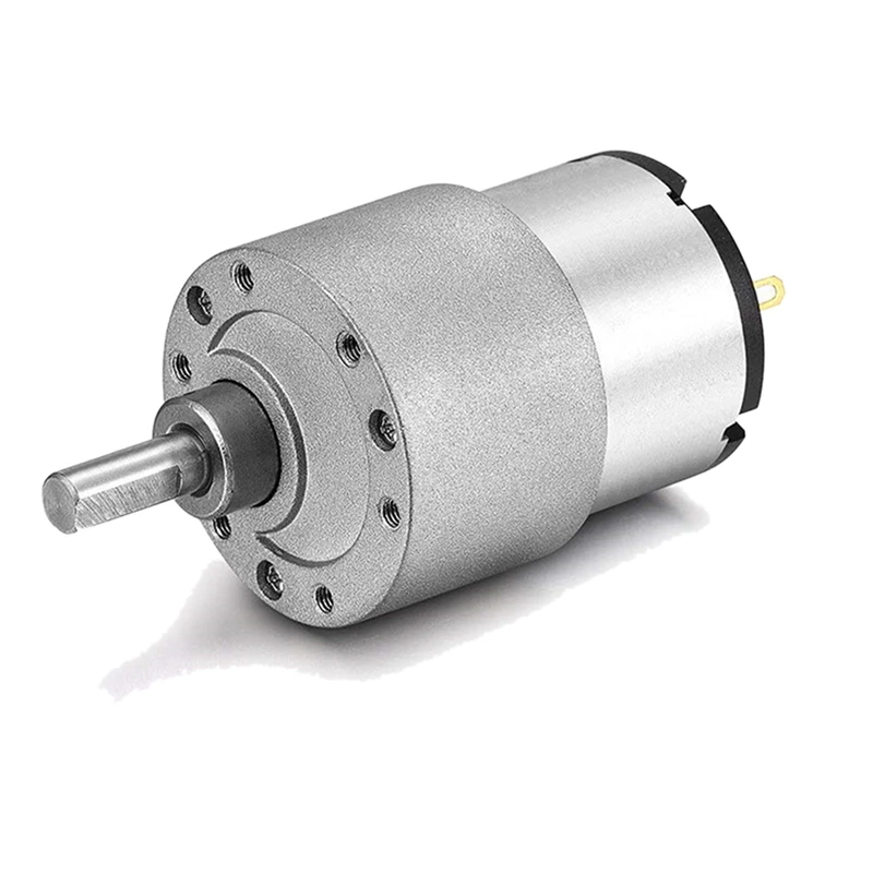 

DC Reduction Motor 12V 37GB-520 DC 37 MmMetal Gear Speed Regulating Motor for RC Car Robot Model Toys