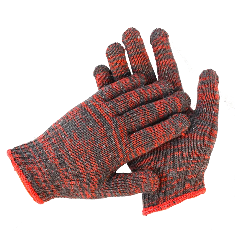 Manufacturer Multicolor protective hand gloves Multi Color Cotton String Knit Gloves For Safety Work | Безопасность и защита