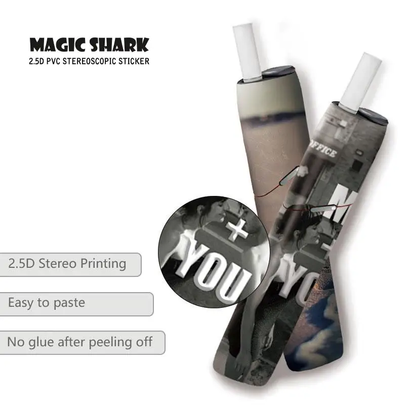 Чехол Magic Shark Tree наклейка с пейзажем для IQOS3 Multi Защитная пленка IQOS 3 Skin прочная не