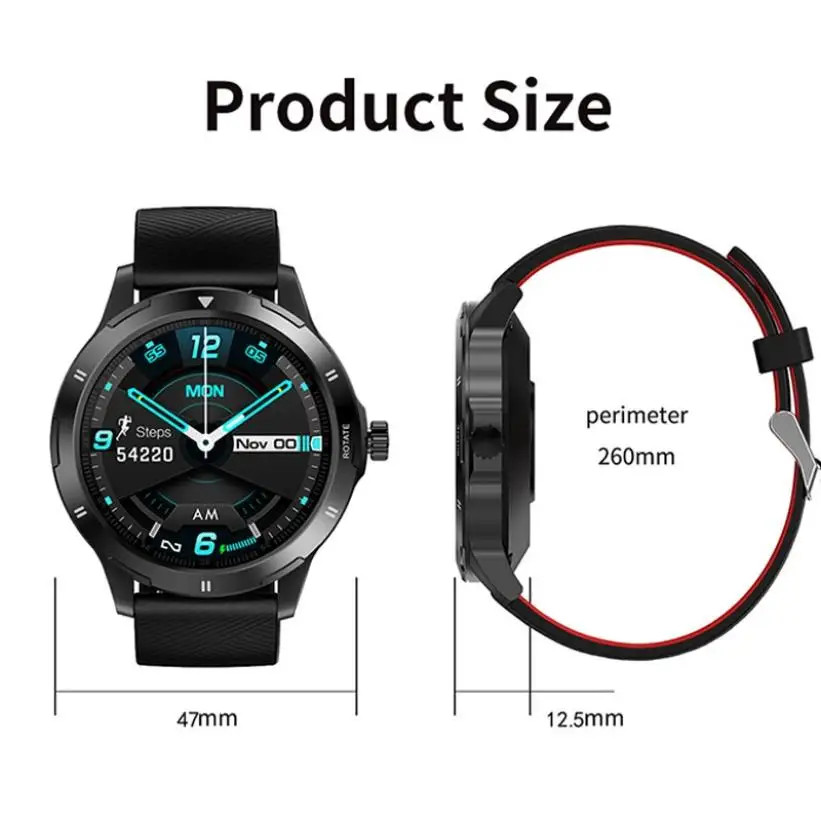 

NEW Multi-dial Smart Watch K15 Thermometer Fitness Tracker Heart Rate Monitor Smart Clock Men Women Smartwatch For phone