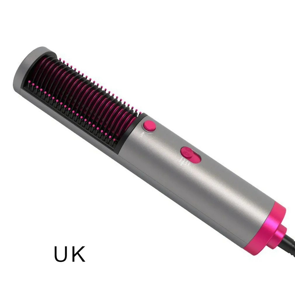 Hair Straightener Curlers Hot Air Comb Straight Volume Dual-Use 2-in-1 New style hair comb | Красота и здоровье